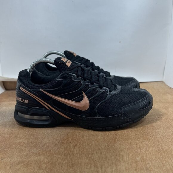 Nike Air Max Torch 4 Womens Size 10 Black Rose Gold Running Shoes Sneakers - Picture 1 of 9